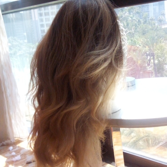 OMBRE BLOND FULL WIG